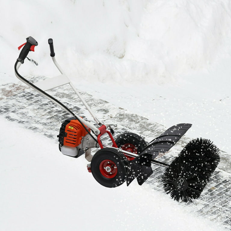 SYNBON New Snow Removal Mini Snow Blower Sweeper Gasoline Road - AliExpress
