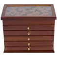 thumbnail image 1 of Fichiouy 6 Layers Jewelry Box Wooden Jewelry Organizer/ Collection Box For Women, 1 of 9