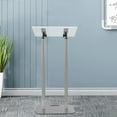 thumbnail image 1 of Fichiouy Acrylic Floor Standing Speaking Podium for Classroom, Concert, Church, Speech, 1 of 8