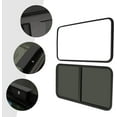 thumbnail image 1 of Fichiouy Black Universal RV Window for RV Window Replacement, 1 of 9