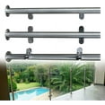 thumbnail image 1 of Fichiouy Deck Railing Post Glazing Stainless Steel Pole Handrail 90cm Mid Post, 1 of 6