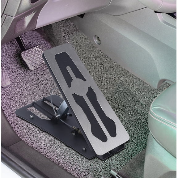 Fichiouy Dual Brake Drivers Adjustable Non-Slip Floor Pedal Passenger Side Brake for Driver Training