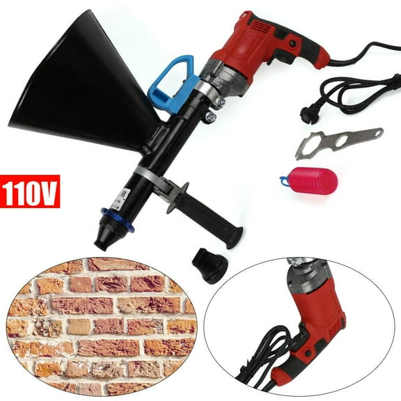 Fichiouy Electric Grouting Tool, 20x9.1x15.7 Inches, 700W, 2 Cartridge Anti-Dislodgement