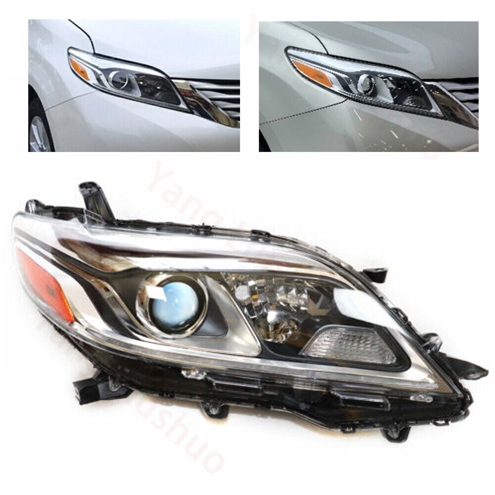 Fichiouy Headlights With Drl Headlamps Headlight Assembly Replacement