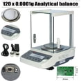 thumbnail image 1 of Fichiouy Lab Digital Analytical Balance Jewelry Scale Analytical Scale 0.1mg/120g Accuracy Precise Digital Scale for Lab Jewelry Store Chemical Plant, 1 of 17