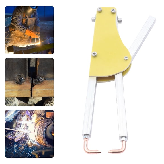 Fichiouy Portable Spot Welder Professional Spot Welding Machine Tongs for Metal Repair 123 mm