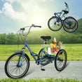 thumbnail image 1 of Ficisog 16 Years & Up 63.93 lb Foldable Adult Tricycle, 1 of 8
