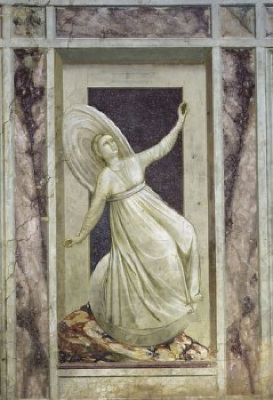 Fickleness Giotto di Bondone (ca 1266-1337Italian) Fresco  Arena Chapel Cappella degli Scrovegni Padua Italy Canvas Art - Giotto di Bondone (24 x 36)
