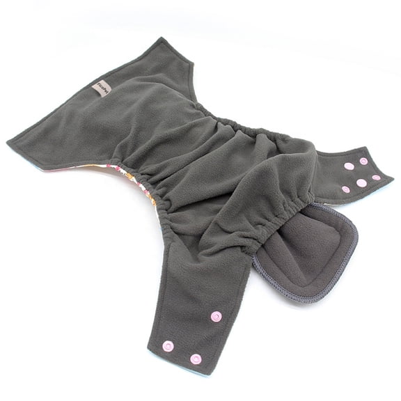FicoPet Cloth Baby Diapers, Newborn Baby Cloth Diaper Cover Nappy Hook and Loop