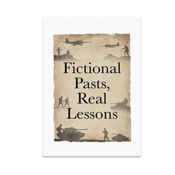Fictional Pasts, Real Lessons - Historical Fiction Enthusiast - 13x19 Poster Print