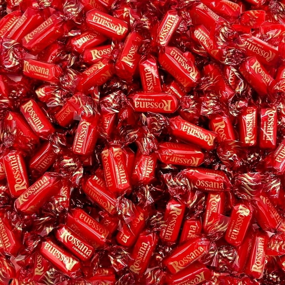 Rossana Italian Nut Cream-Filled Hard Candy | 1 Pound Bag - Approx. 80 Count | Rich Creamy Center