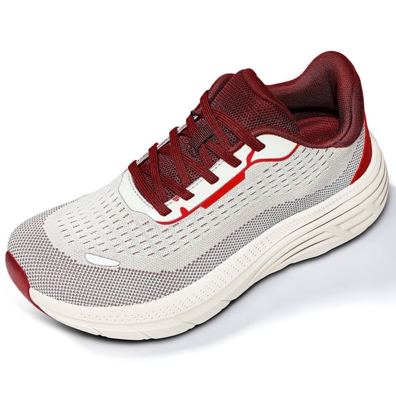 Fidabo Wide Toe Box Walking Shoes for Women, Zero Drop Arch Sneakers, Breathable Cushioned & Non-Slip, Sports Shoes for Running, Tennis, & Fitness