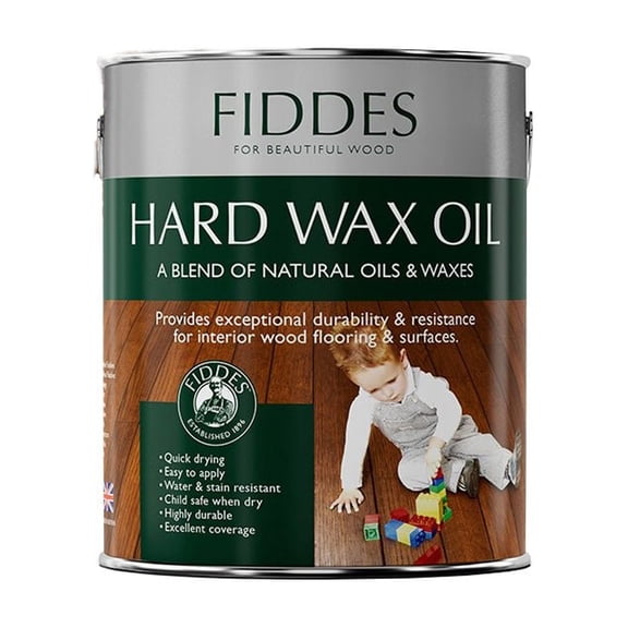 Fiddes Clear Matt Hard Wax Oil 1 Liter