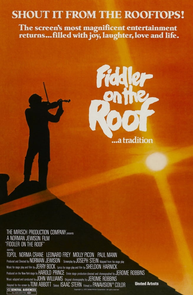 Fiddler On The Roof Canvas Art - (11 x 17)