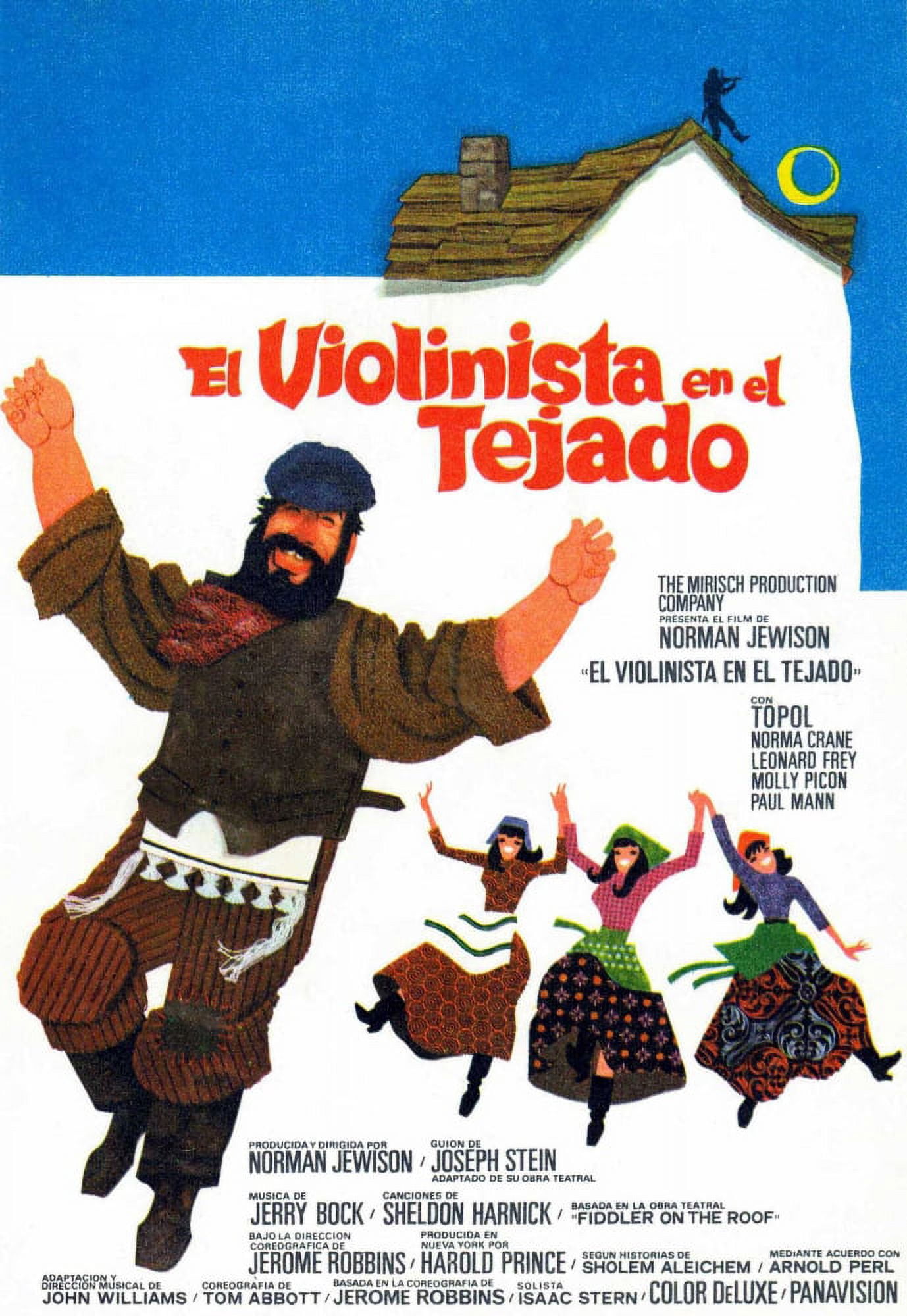 Fiddler On The Roof Canvas Art - (24 x 36)