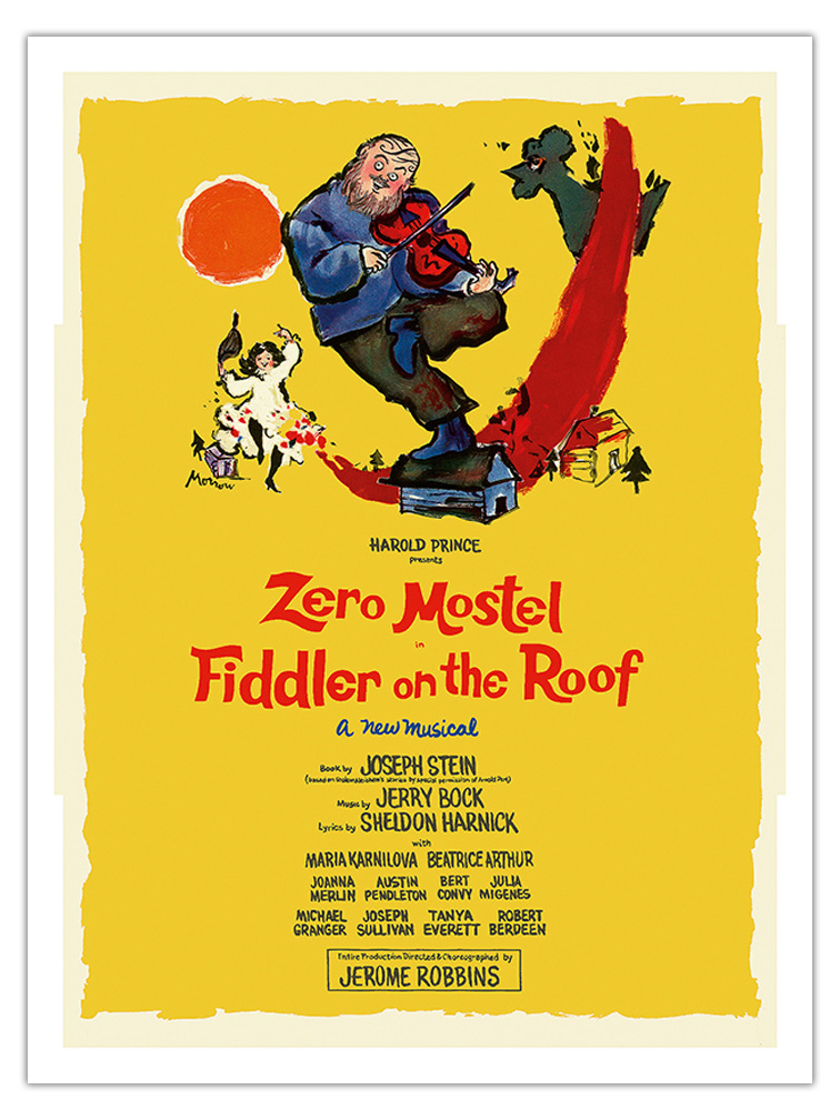 Fiddler on the Roof - Starring Zero Mostel - Musical by Harold