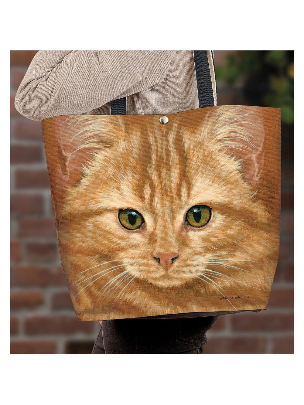 Fiddlers Elbow t812 Orange Tabby Cat Tote