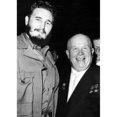 thumbnail image 1 of Fidel Castro And Soviet Premier Nikkita Krushchev Smile In General Assembly Before The Start Of A U.N. Session. U.N., 1 of 2