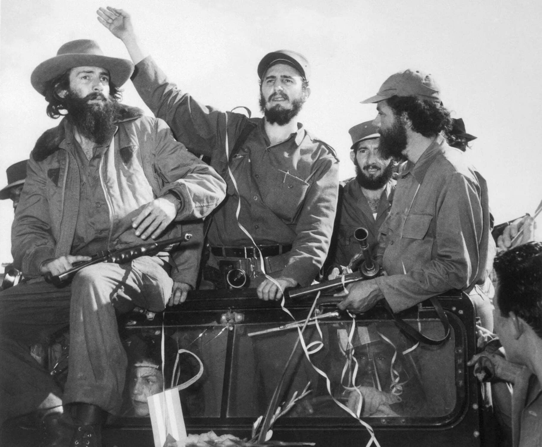 Fidel Castro Enters Havana Revolution POSTER PICTURE PHOTO PRINT