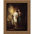 thumbnail image 1 of Fidelia and Speranza 24x20 Gold Ornate Wood Framed Canvas Art by Benjamin West, 1 of 2