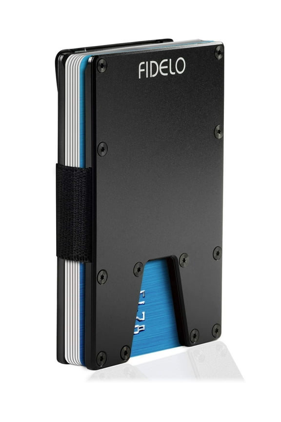 Minimalist Wallet For Men - Slim RFID Credit Card Holder Money