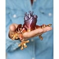 thumbnail image 1 of Clever Contraption Articulating Fidget Frog – Prince, Princess, or Classic | Flexible Stress Relief for & Adults | 3D Printed PLA Plastic, 1 of 10