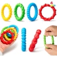 thumbnail image 1 of Joyfy 4Pcs Fidget Bracelet Sensory Toys for Kids, Stretchy Fidget Toys for Stress Relief, Party Favors Classroom Prizes Birthday Gifts, 1 of 7