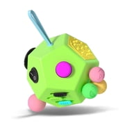 Fidget Dodecagon 12 Sided Fidget Toy Cube Stress Relieves and Anxiety Anti Depression Cube 12 Sides Fidget Toy for Children and Adults