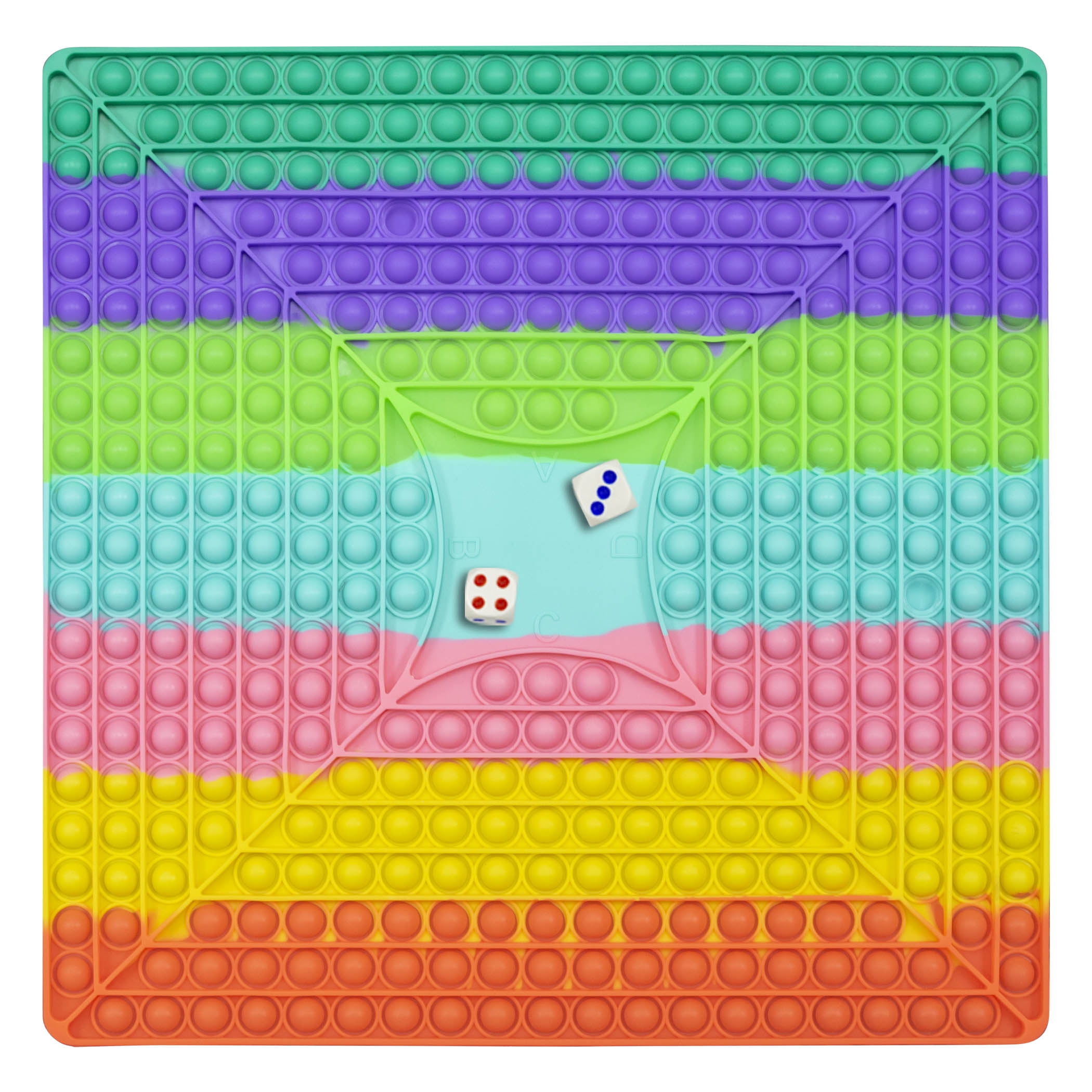 Fidget Fun Pastel Push Pop Board Game 