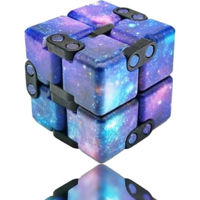 Fidget Infinity Cube Toy – Handheld Sensory Fidget Gadget for Kids & Adults, Stress & Anxiety Relief Desk Toy, Magic Cool Cube Gift for Boys, Girls, Teens, Unique Birthday & Stocking Stuffer