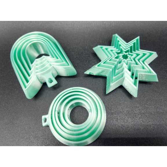 Fidget Key Chains | Set of 3 Different Shaped Key Chains [Star, Gyro, Cat]