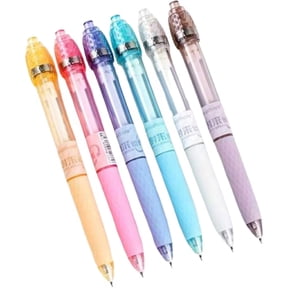 Fidget Pens, Gel Ink Stress Relief Pens with Rotating Top, 0.5mm Quick Dry Fine Point Smooth Writing Pens, 1PCS ADHD Anxiety Relief Spinning Pens for Office Journaling Note Taking, Assorted Colors