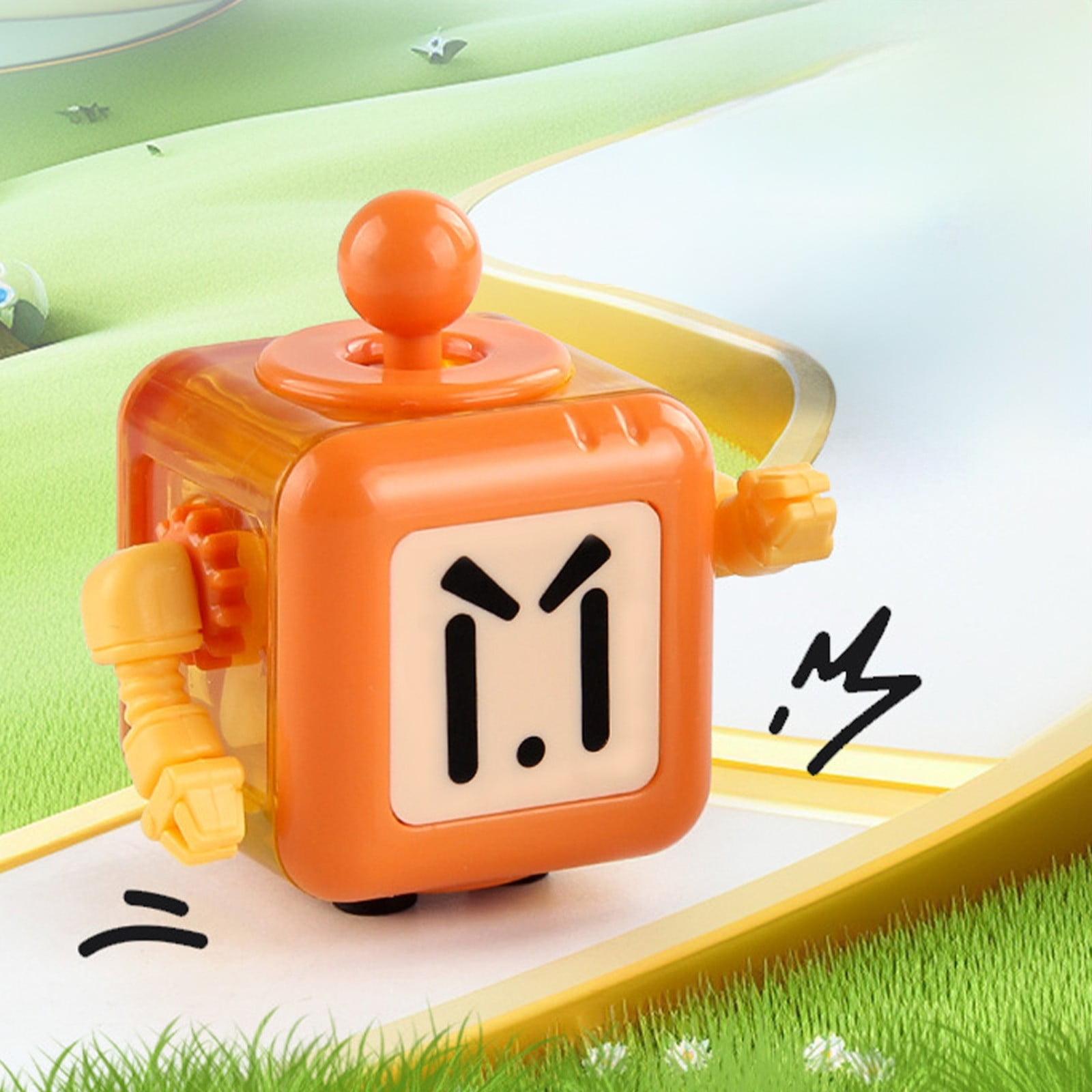 Milifox Fidget Toys, Fidget Toy Cube For Adults Kids, 12 Sided Stress Cube Silent ADHD Toys Anxiety Relief, Black Red