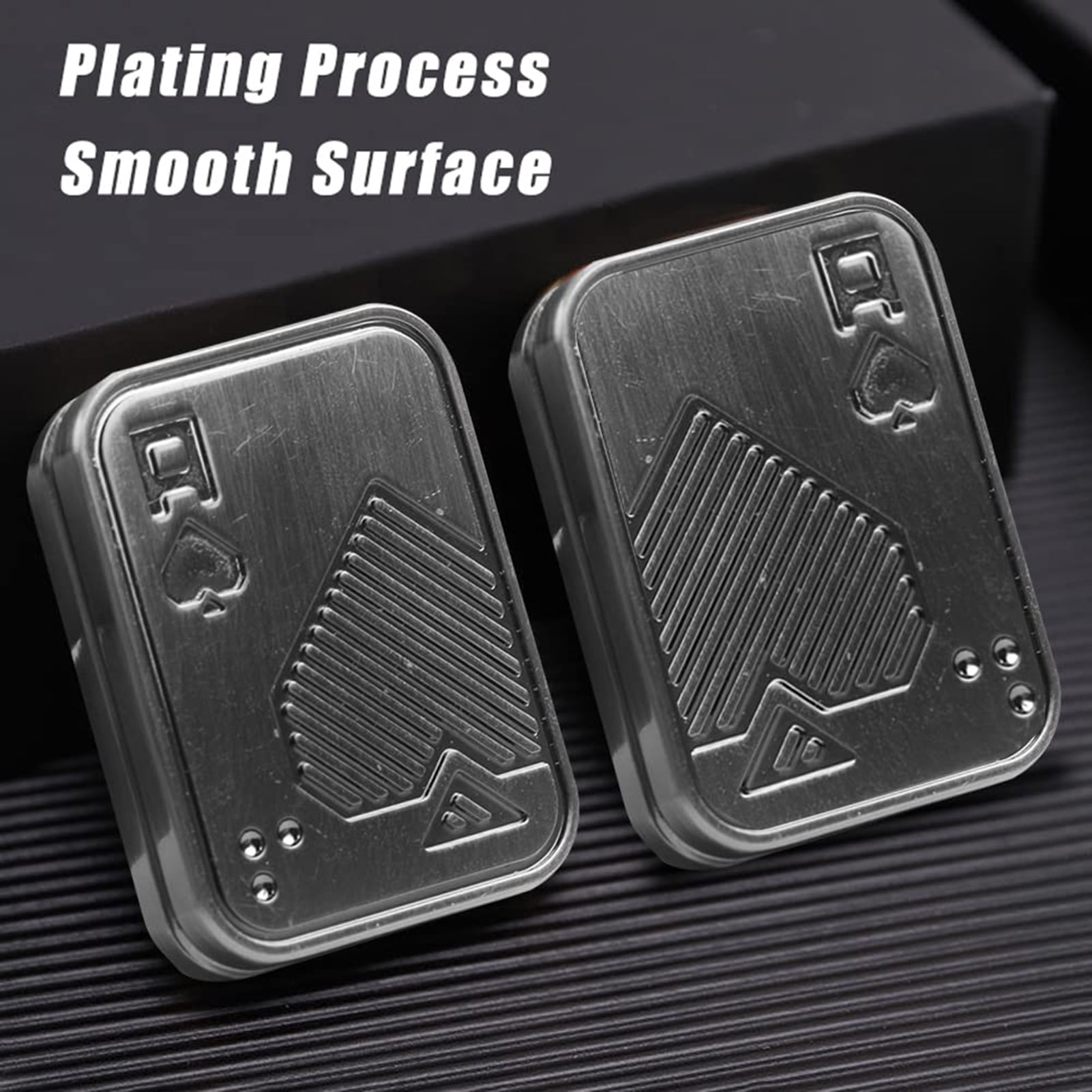 Fidget Slider Toy Double Row Magnetic Guide Rail Novelty Pattern Push ...