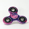 thumbnail image 1 of Fidget Spinner - Classic PVC in Designer Prints - With Brushed Steel Bearing (Galaxy), 1 of 3