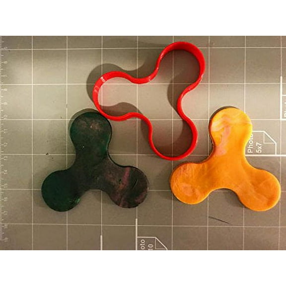Fidget Spinner Cookie Cutter (2")- Fast Shipping - Sharp Edges - Exceptional Quality