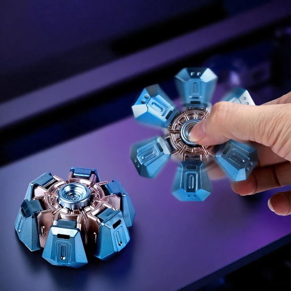 Fidget Spinner EDC Hand cranked Spinner Stress Relief Telescopic Fidget Spinner Toy, Magnet Opening Toy