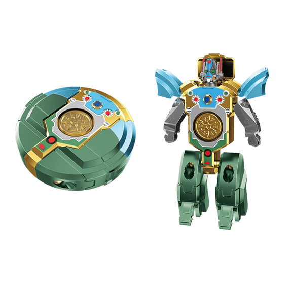 Fidget Spinner Figette Spinners Transformable Deformable Robot Fidget Toy Fingertip Gyro Stress Relief Sensory Toy Classroom Prize Party Favor Goodie Bag Stuffer Stocking Stuffer for Kids,Green