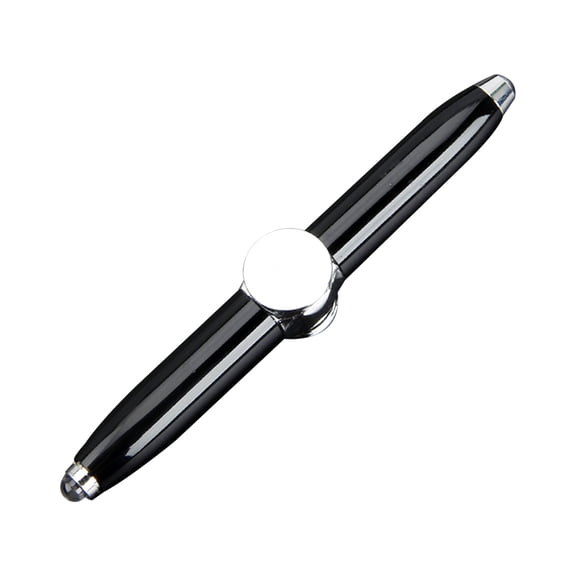 Fidget Spinner Pen with LED Light to Help ADHD Stress Reducer Thinking Ballpoint Pen Gift Pen Anti Stress Anxiety Infinity with Gift Box