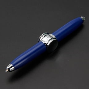 Fidget Spinner Pen with LED Light to Help ADHD Stress Reducer Thinking Ballpoint Pen Gift Pen Anti Stress Anxiety Infinity