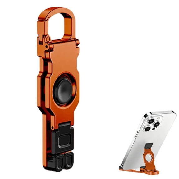 Fidget Spinner Phone Stand with 360° Rotation, 2-in-1 Pocket-Sized Stand & Stress Relief, Universal Holder for Desk Travel