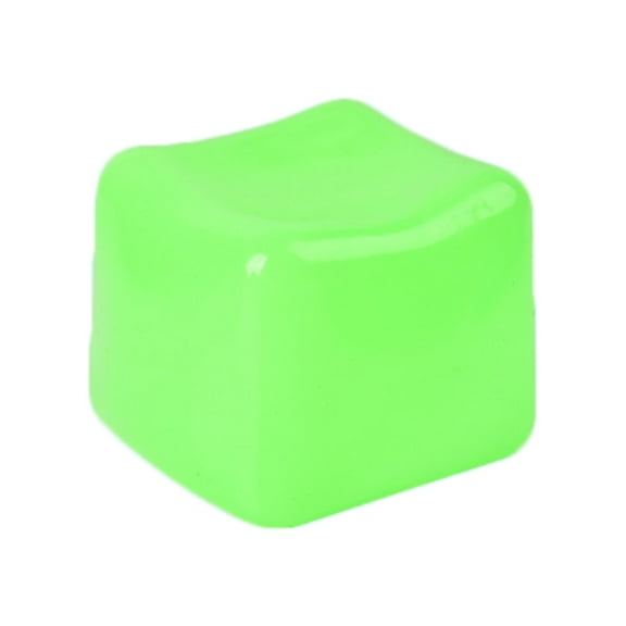 Fidget Squishy toys,Stress Relief Cubes Fidget toys Squishy, 1.5 in, Bright Green, 1 Pc, Cube Stress Ball, Sensory Fidget toys, Anxiety Relief toys