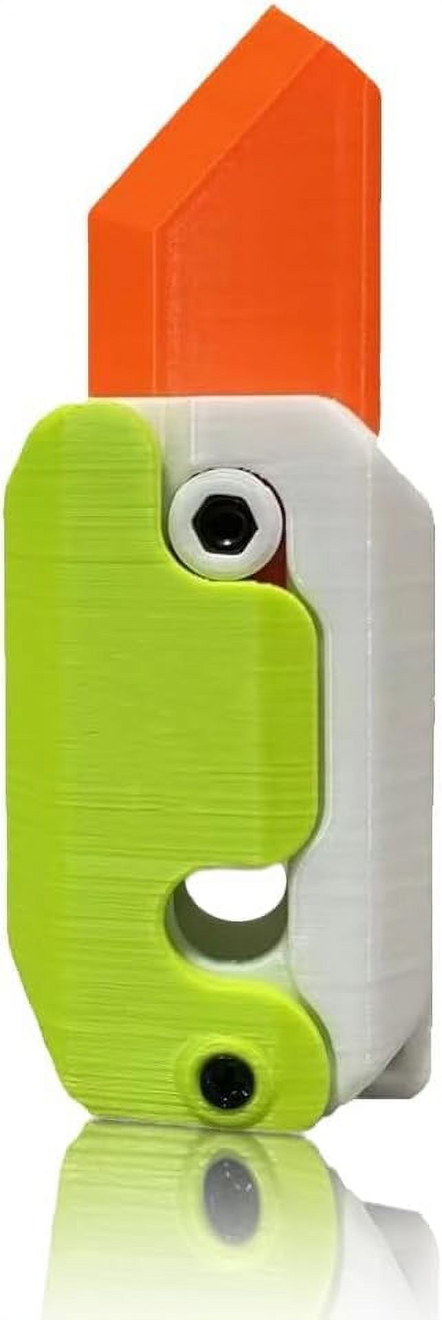 Fidget Toy Knife, 3D Printing Fidget Knife Toy, Funny Plastic Carrot