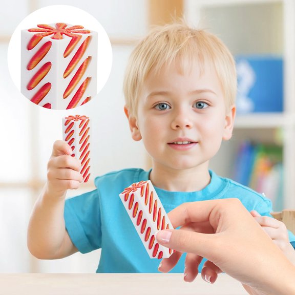 Fidget Toys 3D Printed Square Column Rotating Set Adults, Educational Push Push Ornament, Perfect Birthday Gifts Party Favors(O)