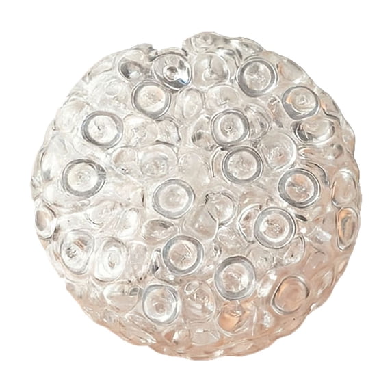 Squishy Handmade Stress Relief Ball Squishy for Anxiety, Maltose-Filled Sensory Squeeze Ball with Decorative Beads for Professional Focus, Multiple Styles, 1pc