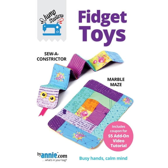 Fidget Toys Jump Starters Pattern by Annie Unrein