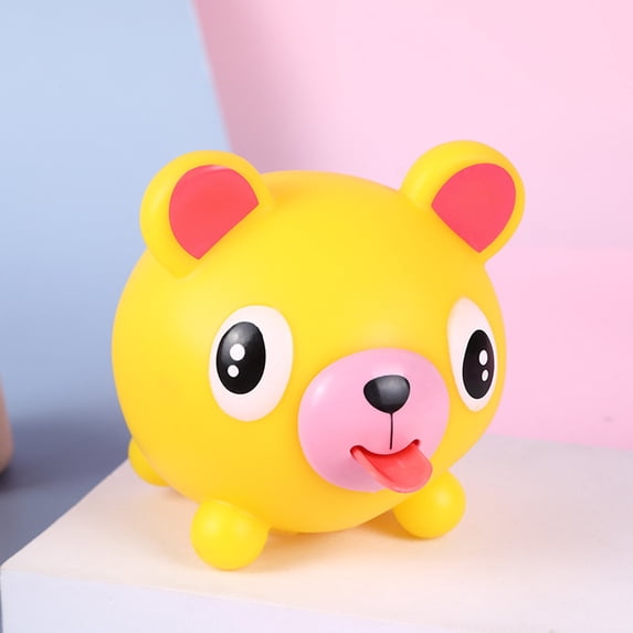 Fidget Toys Squeeze Toys for Adults Stress with Tongue Popping Dolls, Creative Release, Stress Relieving Toys, Pinch Music, Sound, Animals, Funny and Cute Gifts Toys for 2 Year Old Boy