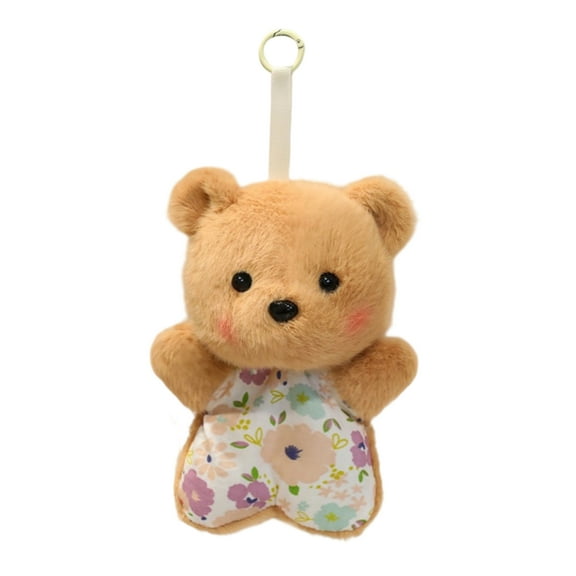 Fidget Toys Squeeze Toys Bears Plush Toy Keychain, Fun and Stress-Relieving Beanbag Plush Toy, Comforting Plush Toy, Squeezeable Doll Bag Charm, Hand Warmer Girl Toys