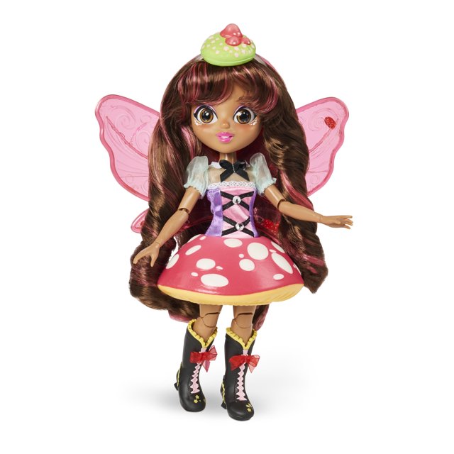 Fidgie Friends Fairie Garden, ButterflyWinged Fashion Doll with Fidget