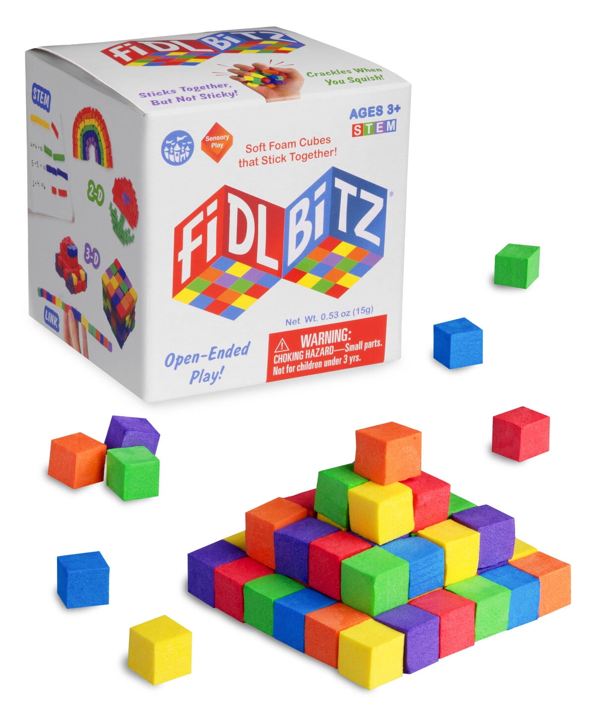 FidlBitz Build and Create Sticky Building Blocks